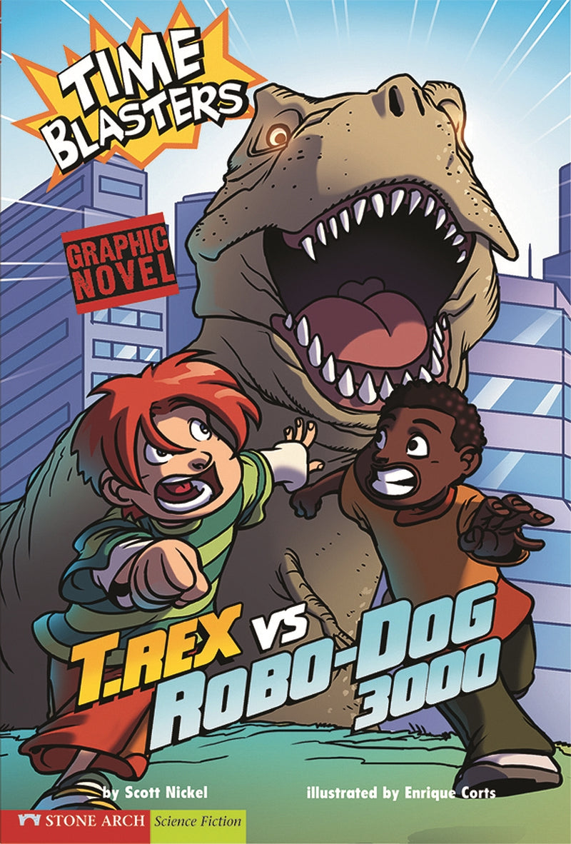 T. Rex vs Robo-Dog 3000: Time Blasters