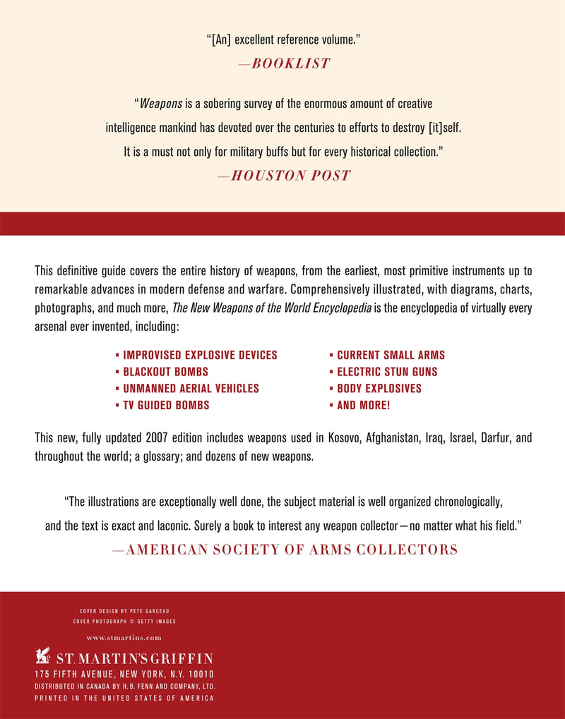 The New Weapons of the World Encyclopedia