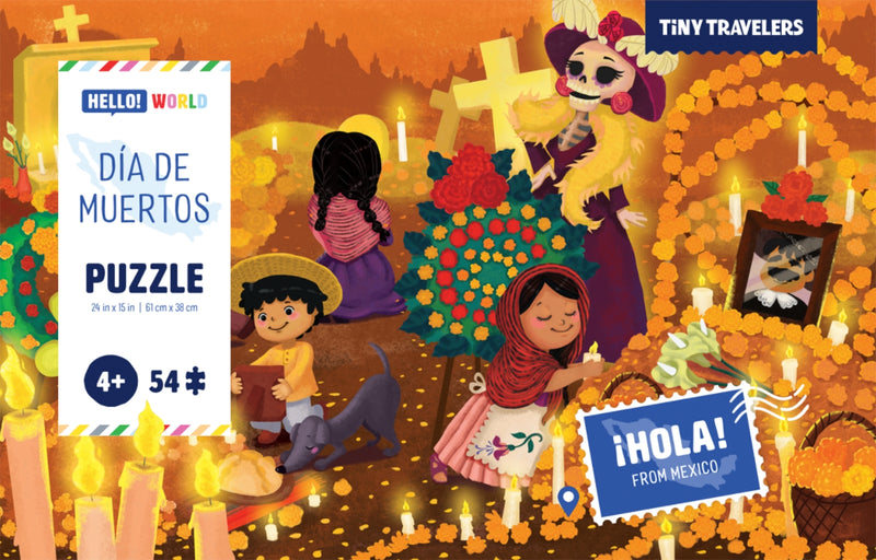 Tiny Travelers Puzzle: DÃ­a de Muertos