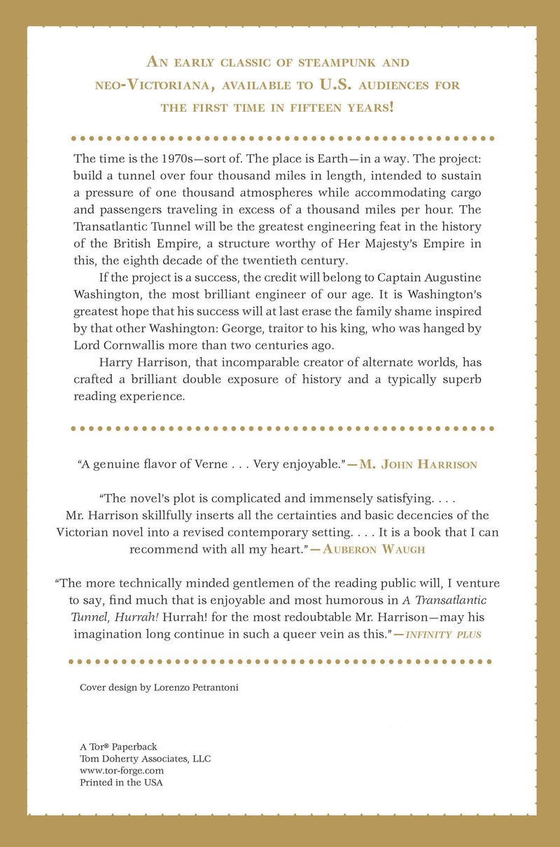 A Transatlantic Tunnel, Hurrah!