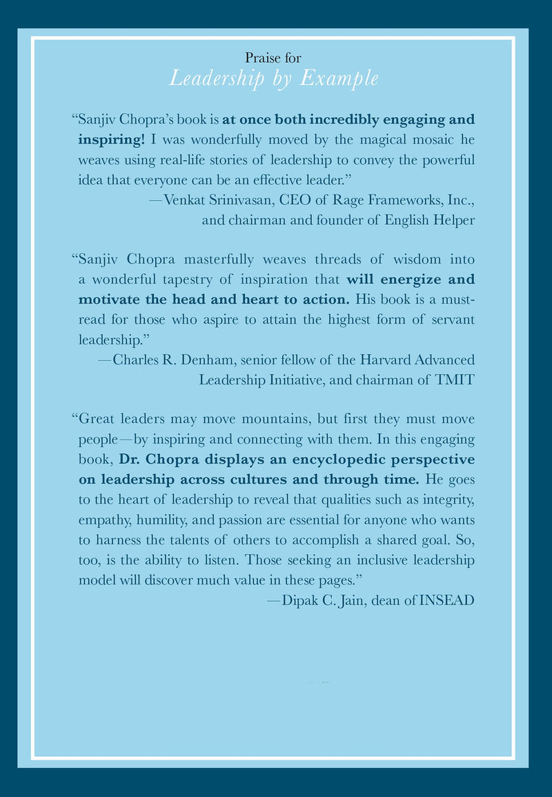 Leadership by Example