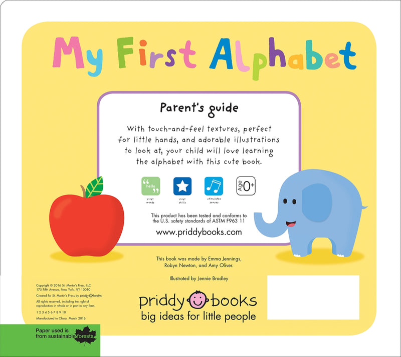 My First Alphabet Touch and Feel