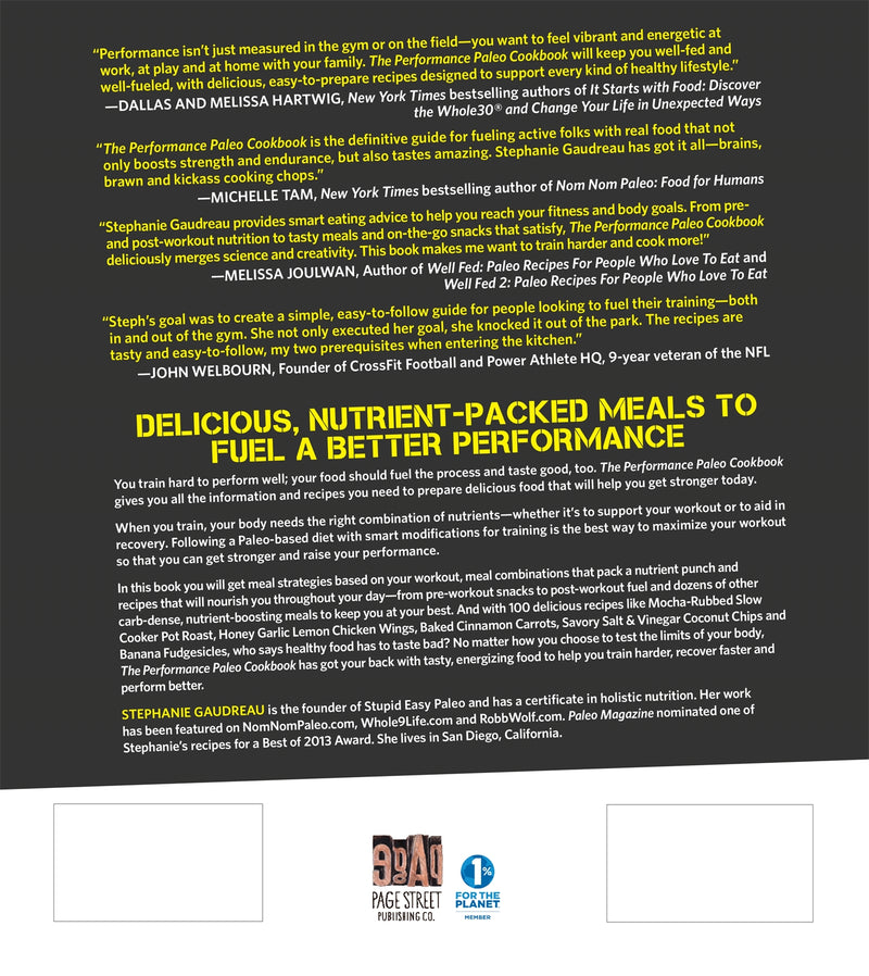The Performance Paleo Cookbook