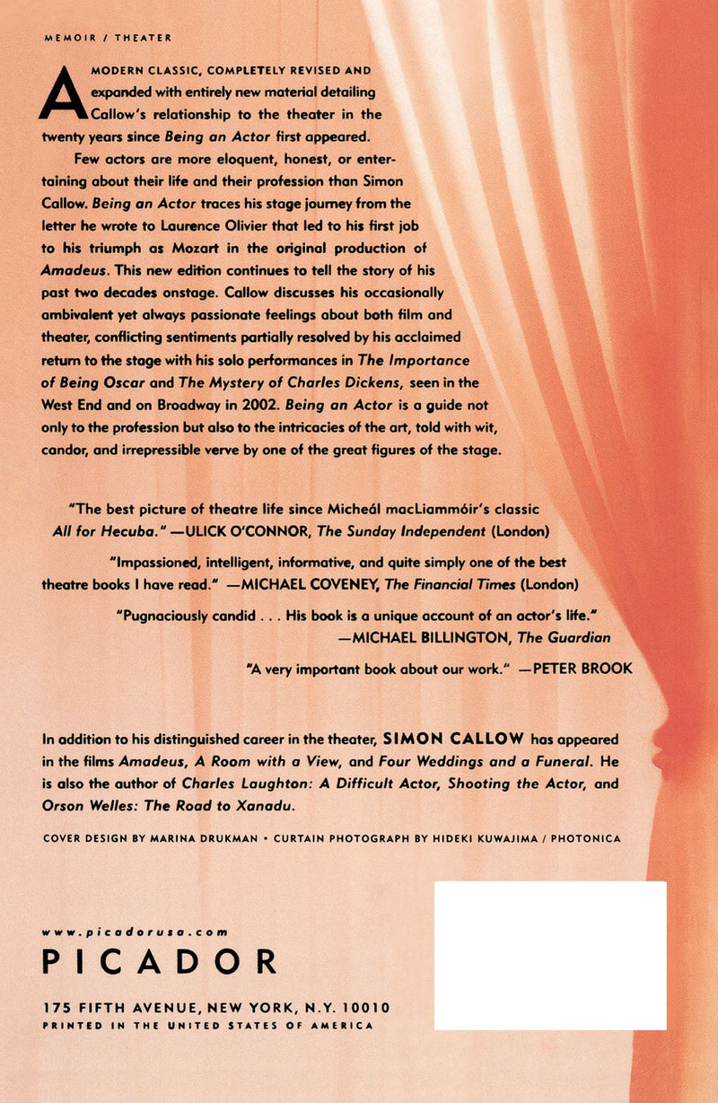 Being an Actor, Revised and Expanded Edition