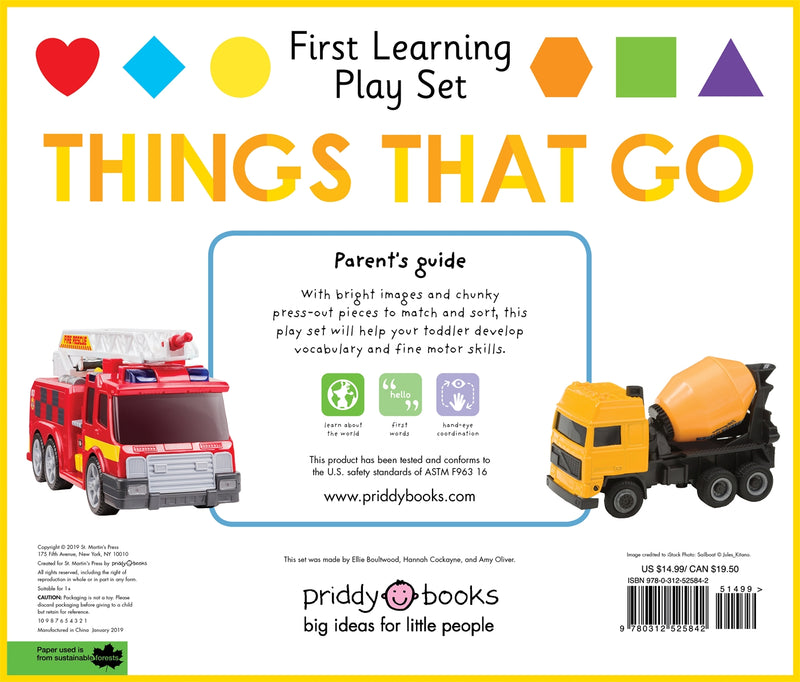 First Learning Play Set: Things That Go