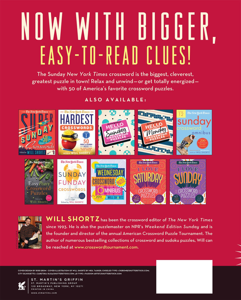 The New York Times Super Sunday Crosswords Volume 16