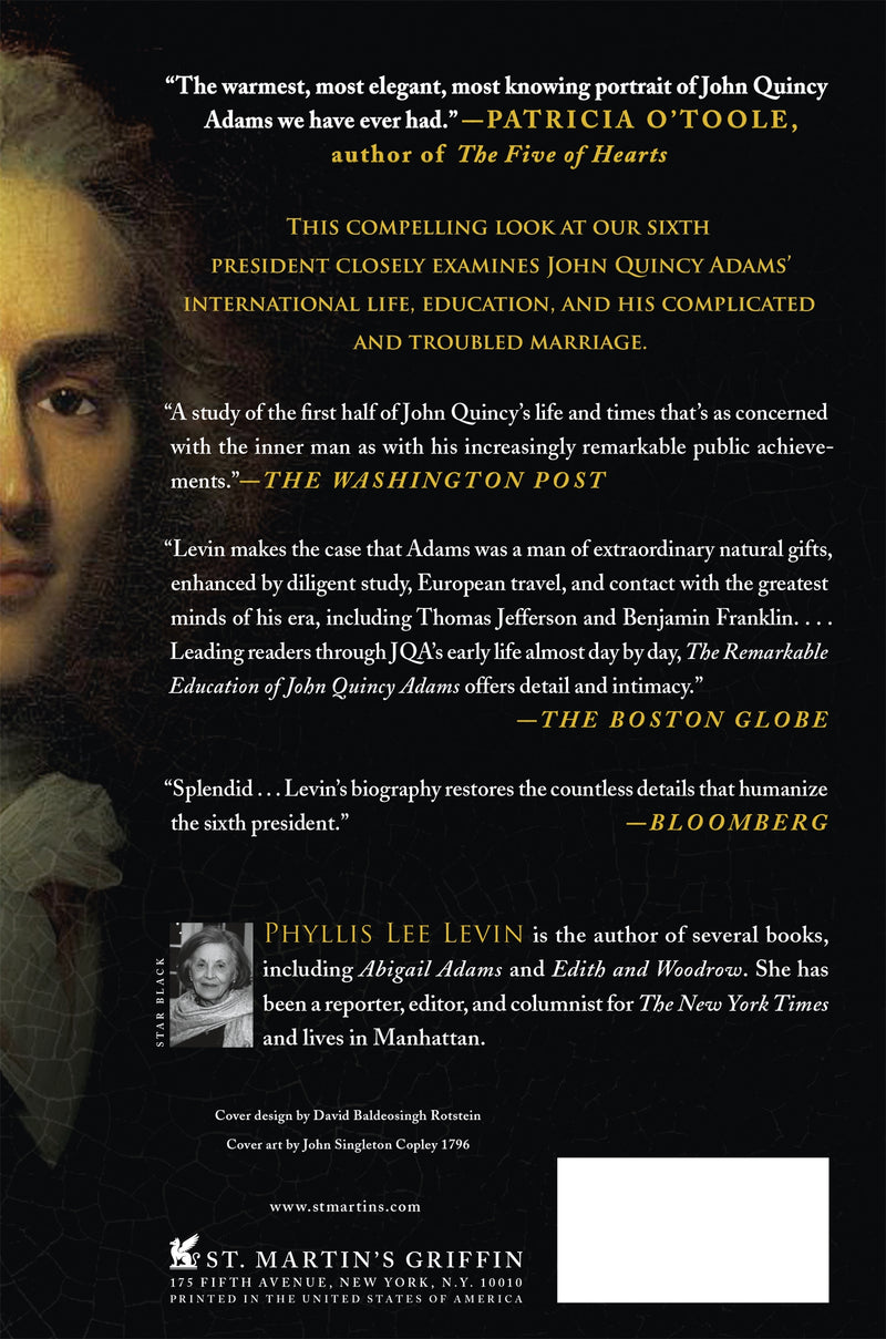 The Remarkable Education of John Quincy Adams