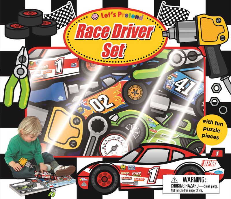 Let's Pretend Race Driver Set