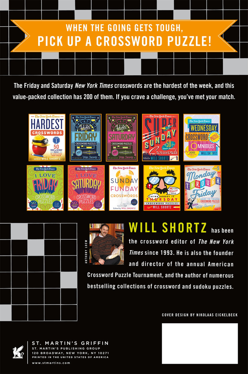 The New York Times Truly Tough Crossword Puzzles, Volume 1