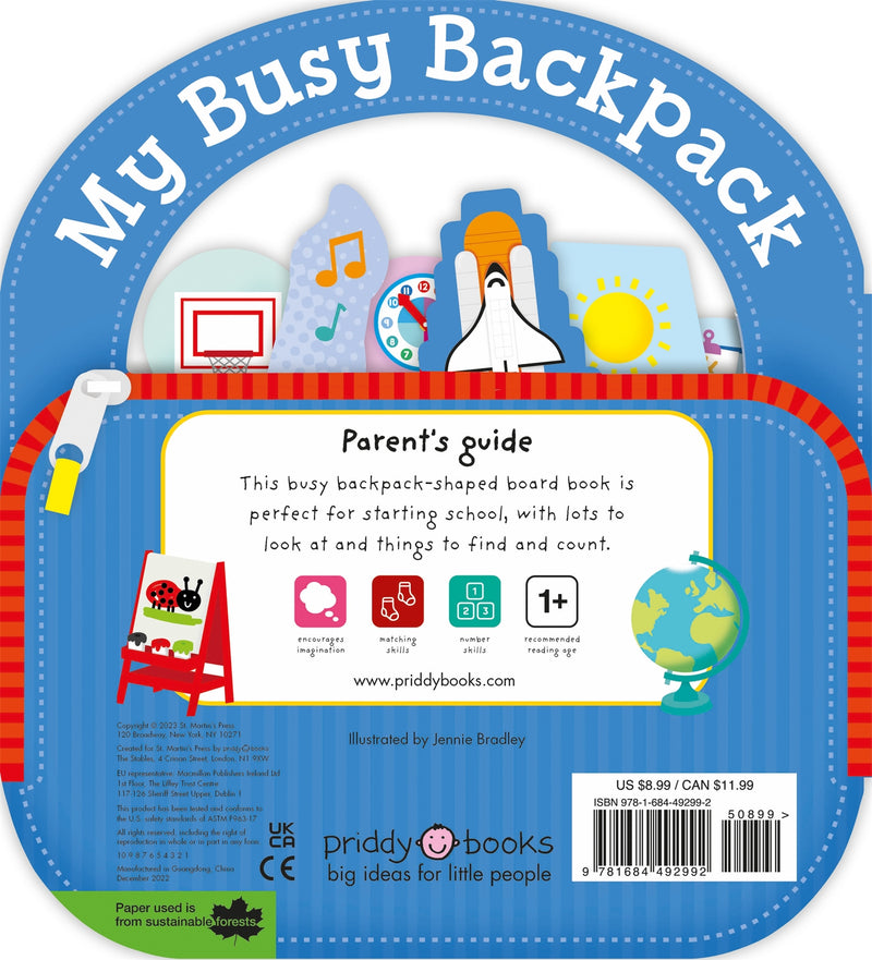 Carry Along Tab Book: My Busy Backpack