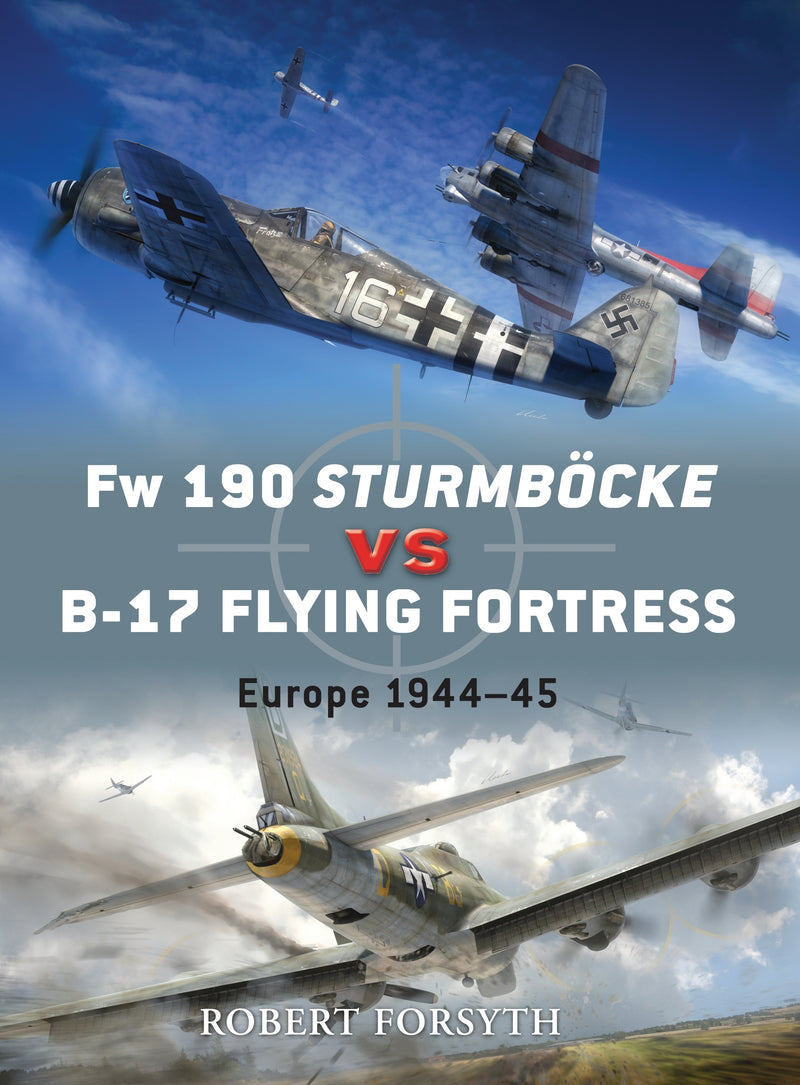 Fw 190 SturmbÃ¶cke vs B-17 Flying Fortress