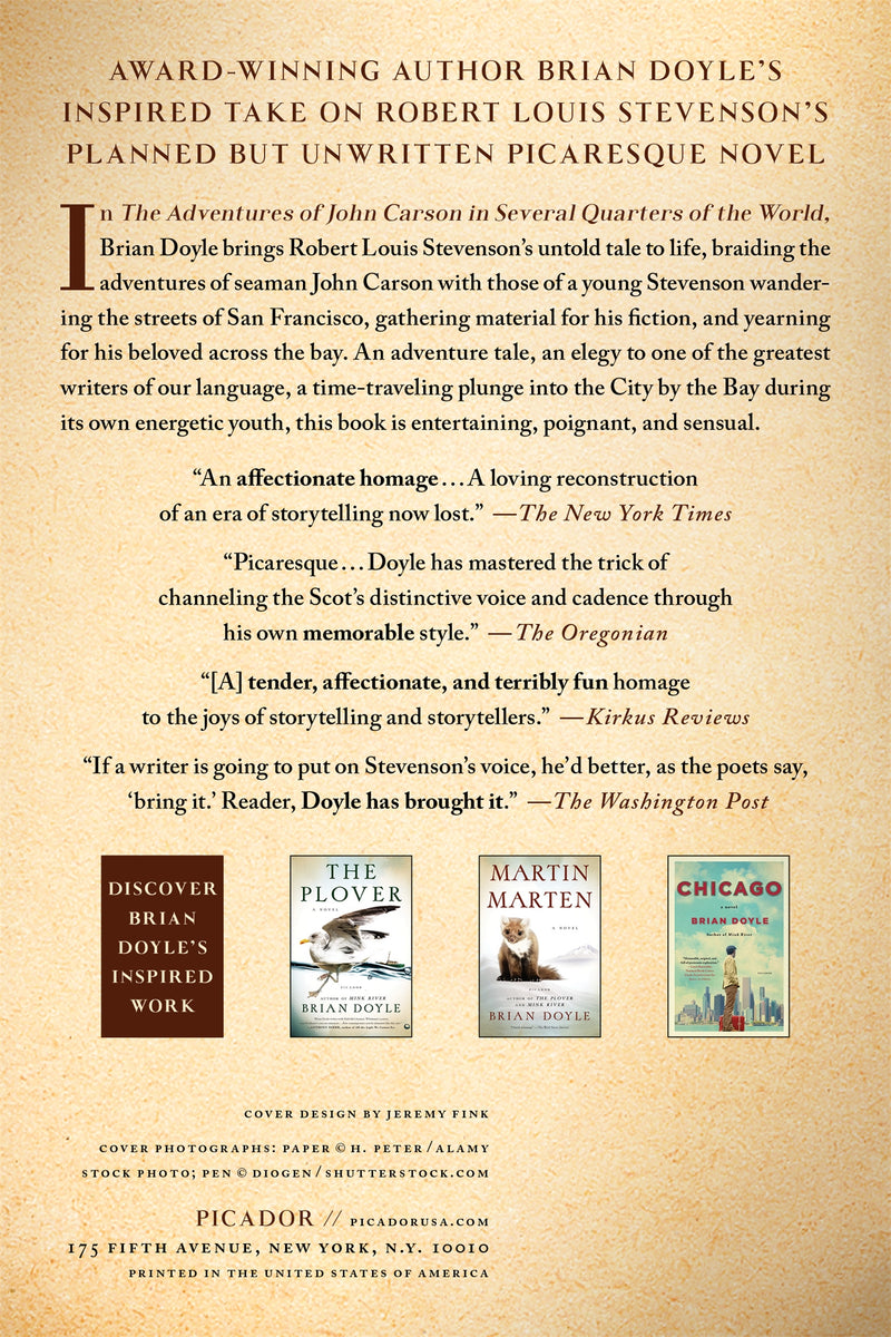 The Adventures of John Carson in Several Quarters of the World