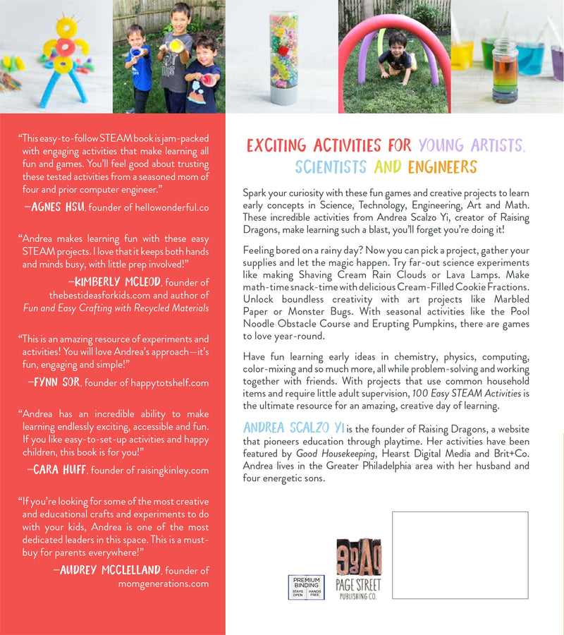100 Easy STEAM Activities