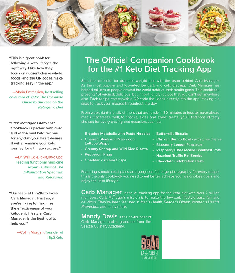 Carb Manager's Keto Diet Cookbook