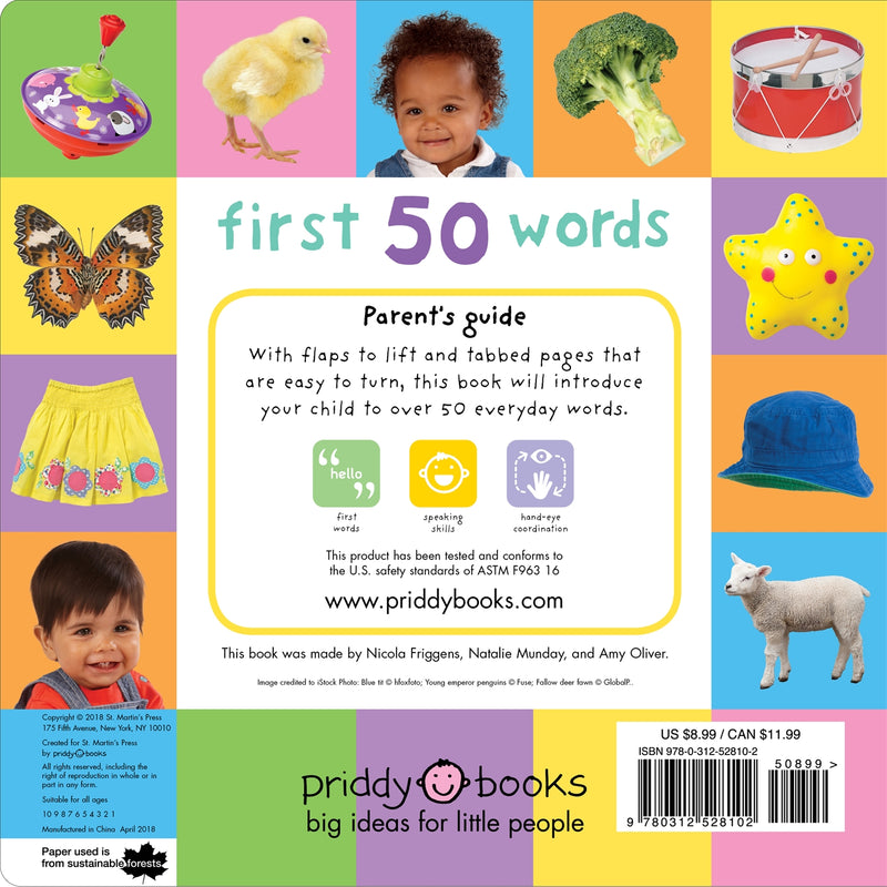 Lift-the-Flap Tab: First 50 Words