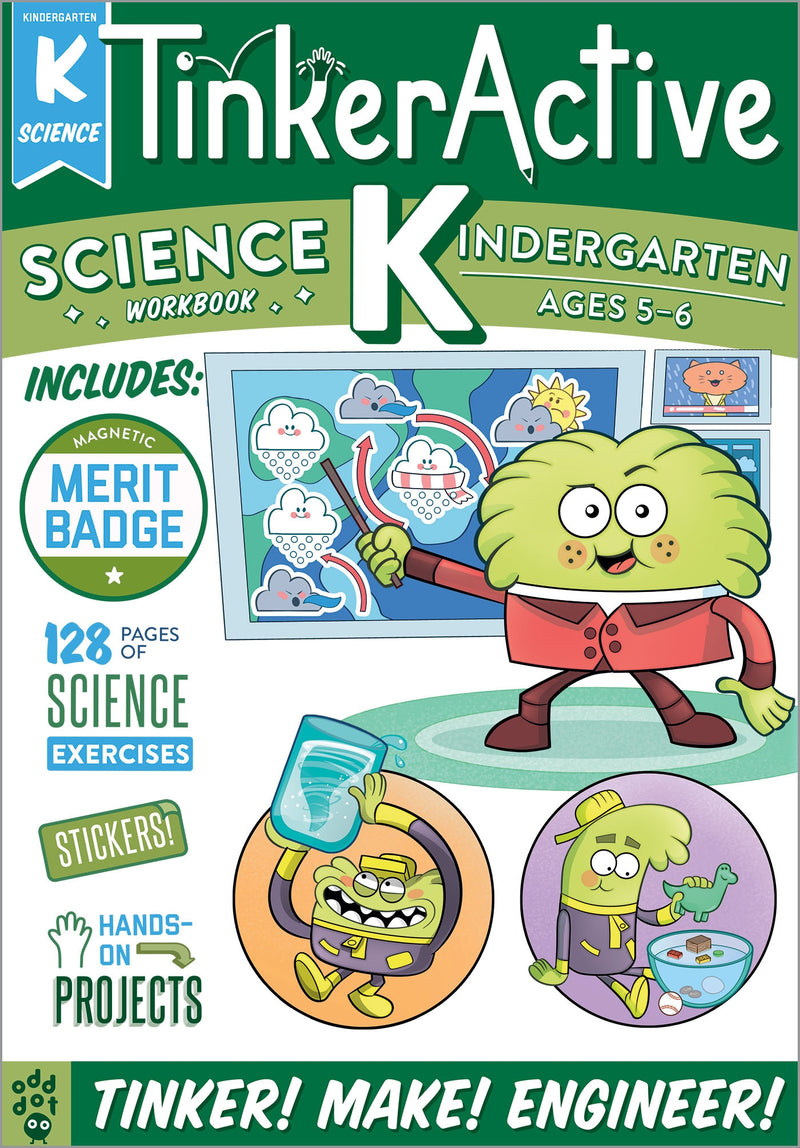 TinkerActive Workbooks: Kindergarten Science