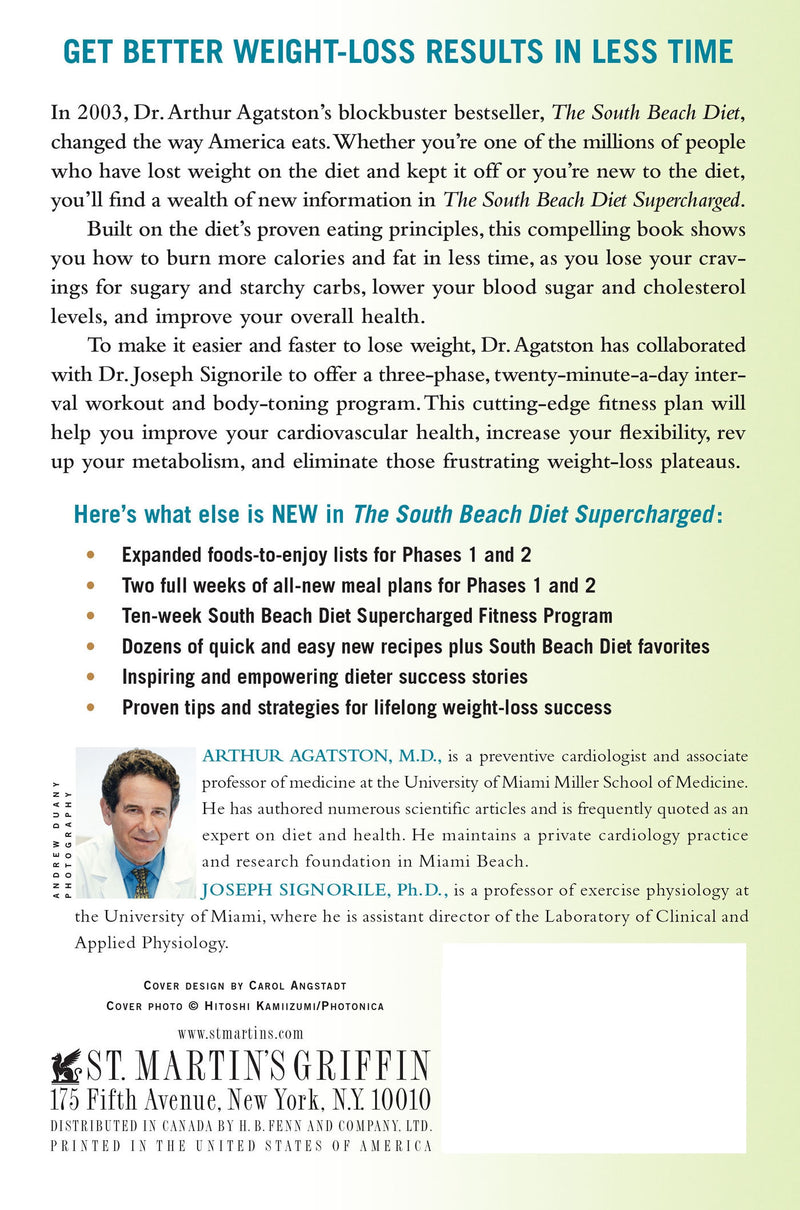 The South Beach Diet Supercharged