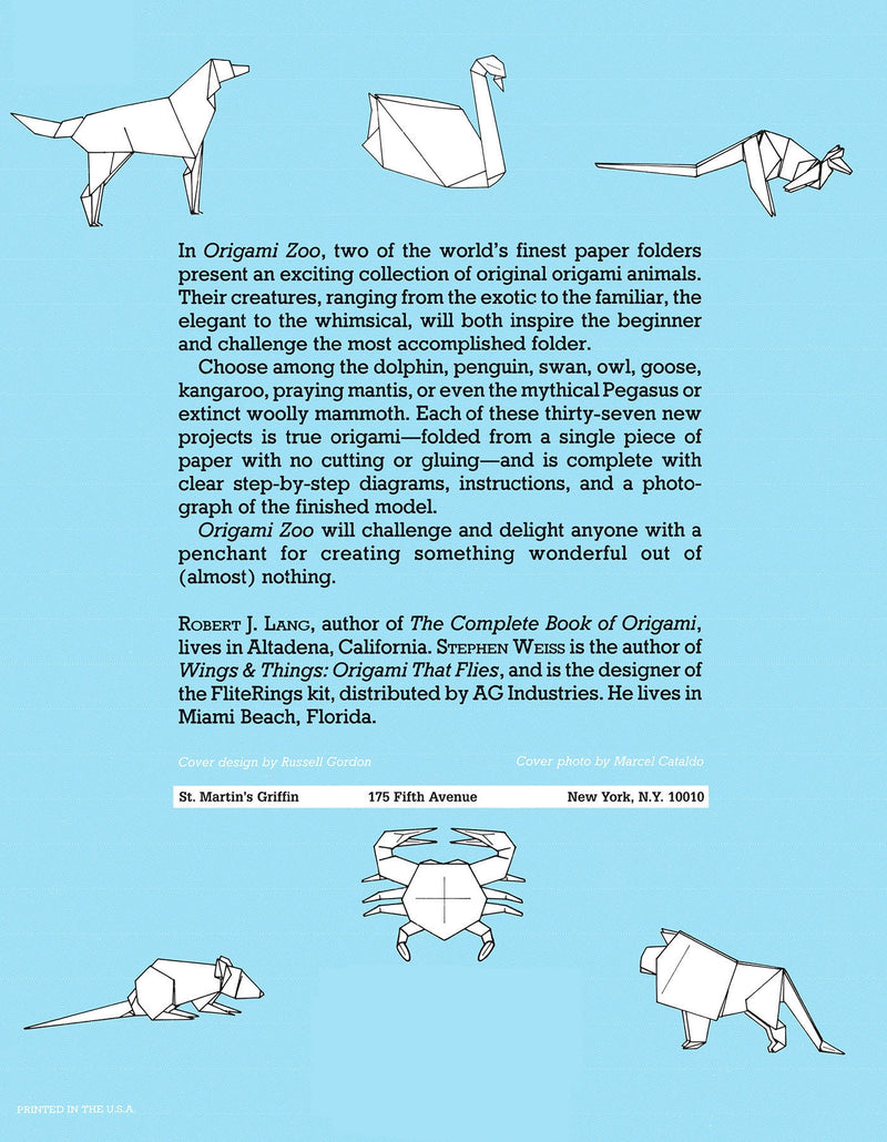 Origami Zoo