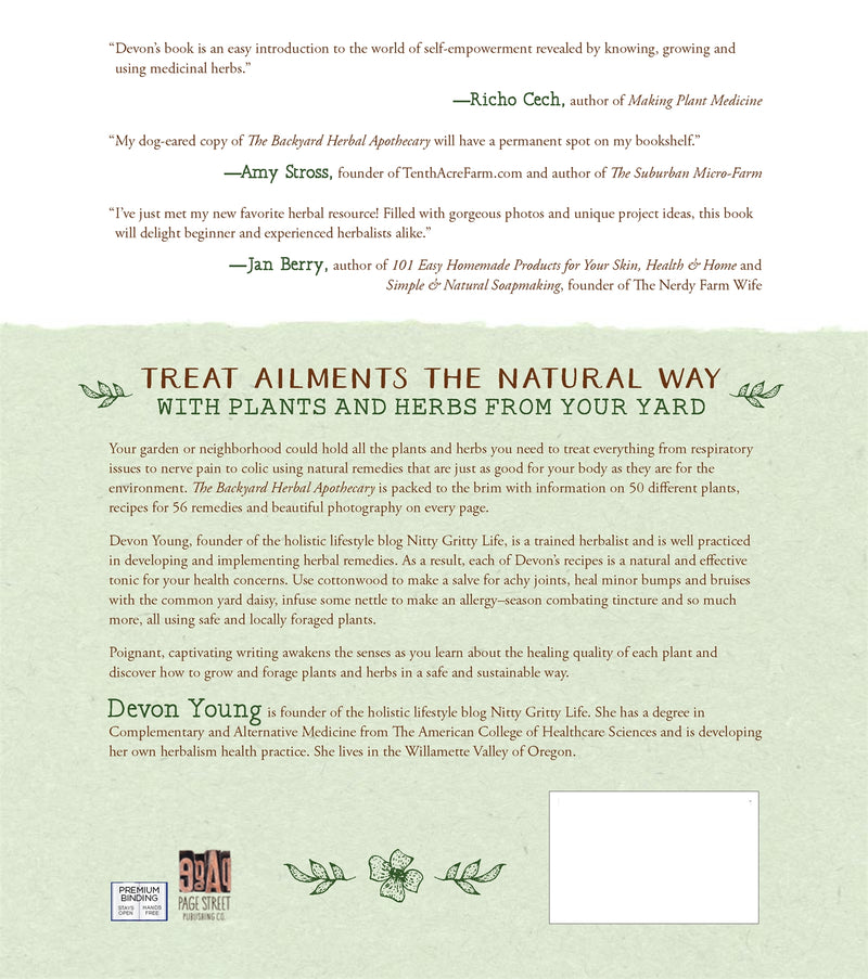 The Backyard Herbal Apothecary