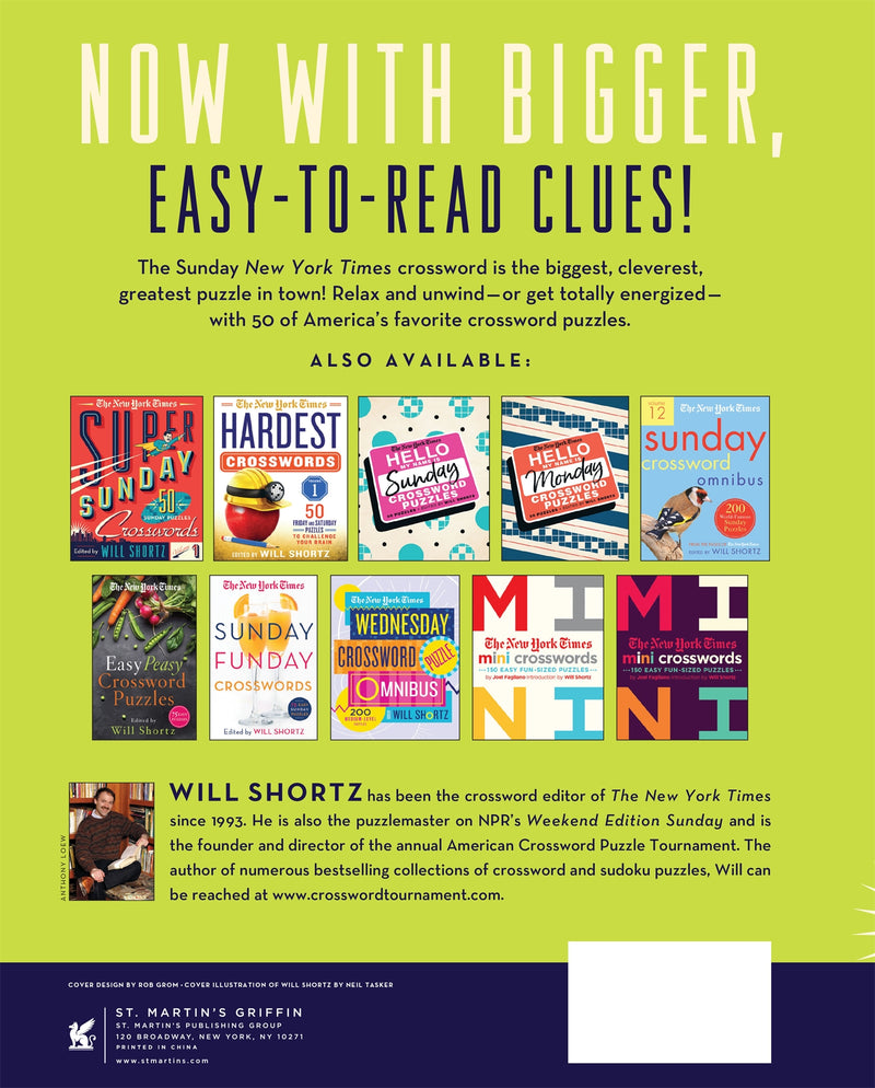 The New York Times Super Sunday Crosswords Volume 12