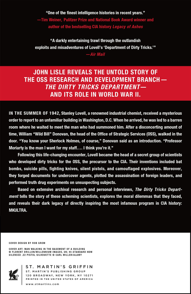 The Dirty Tricks Department