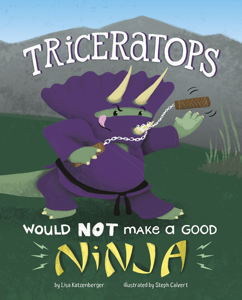 Triceratops Would NOT Make a Good Ninja