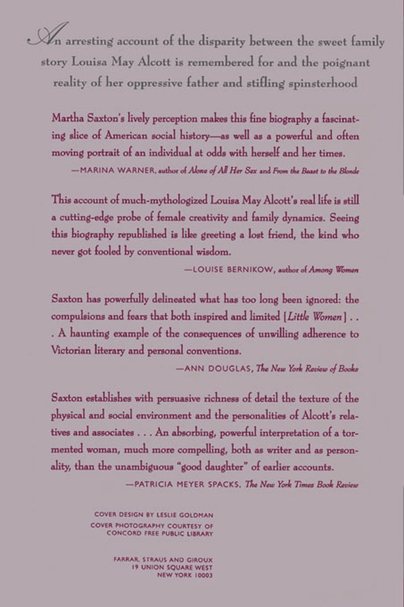 Louisa May Alcott: A Modern Biography
