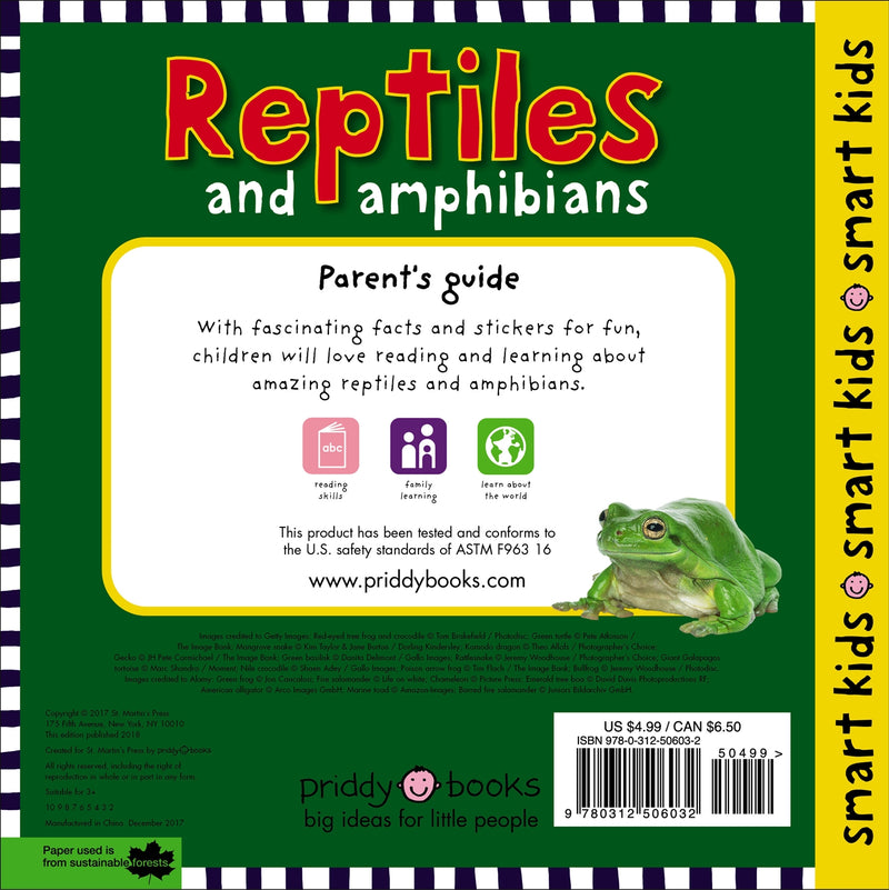 Smart Kids Reptiles and Amphibians