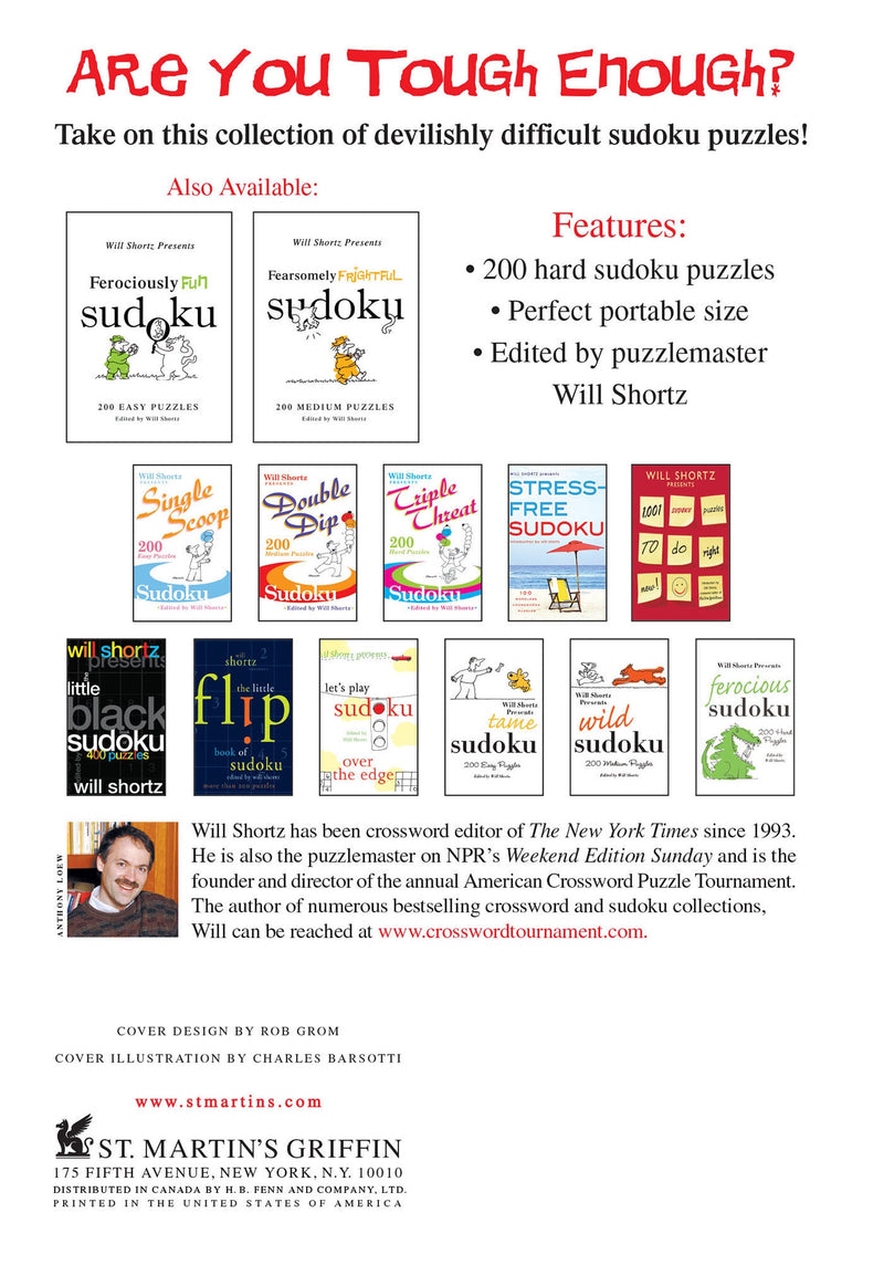 Will Shortz Presents Fascinatingly Fierce Sudoku