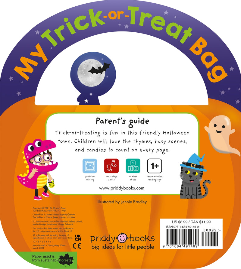 Carry-along Tab Book: My Trick-or-Treat Bag