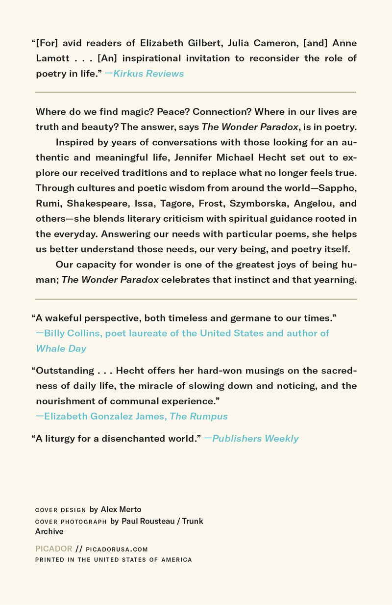 The Wonder Paradox