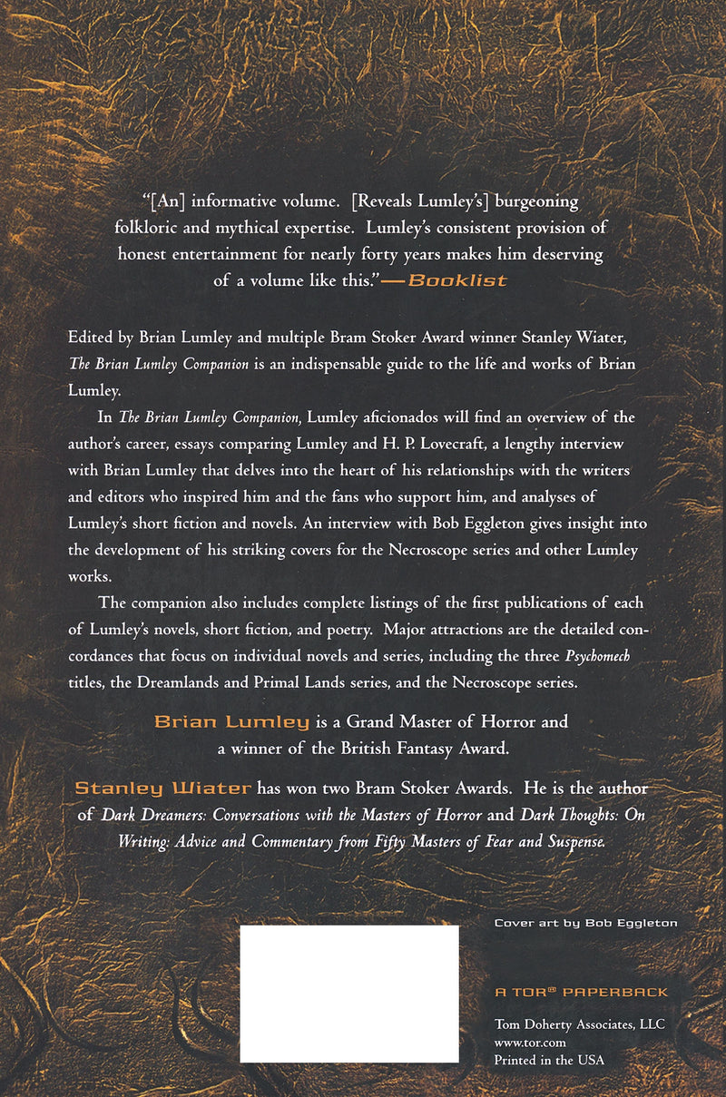 The Brian Lumley Companion