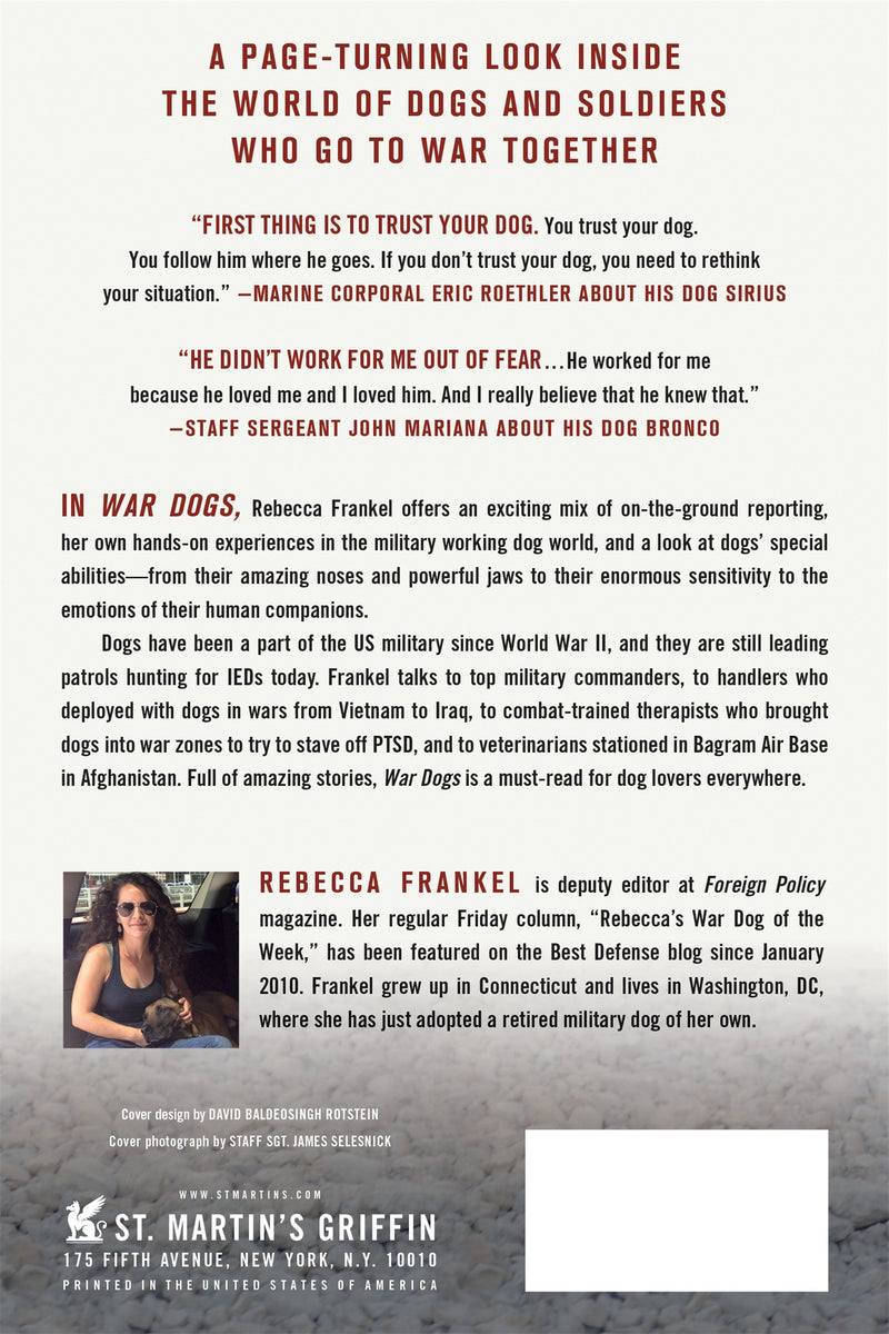 War Dogs: Tales of Canine Heroism, History, and Love