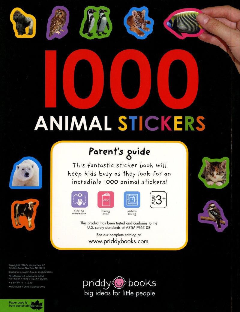 1000 Animal Stickers