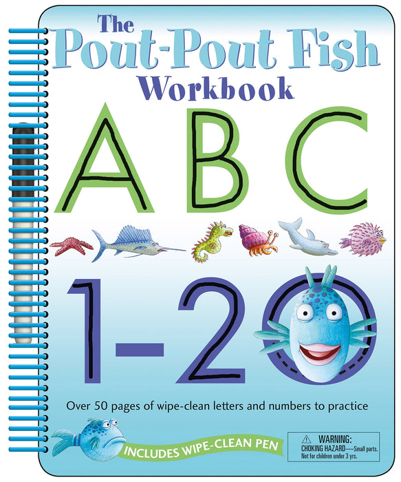 The Pout-Pout Fish: Wipe Clean Workbook ABC, 1-20