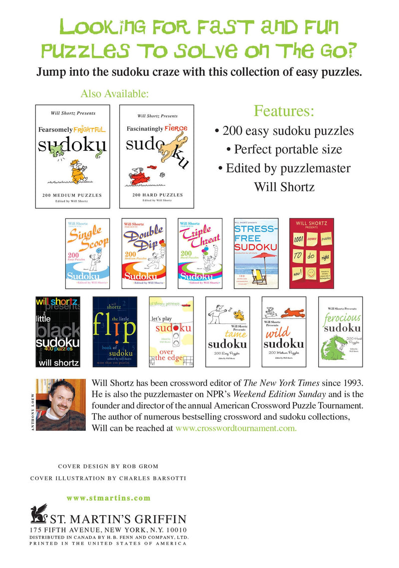 Will Shortz Presents Ferociously Fun Sudoku