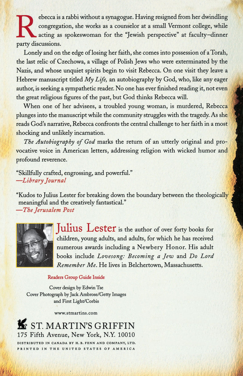 The Autobiography of God