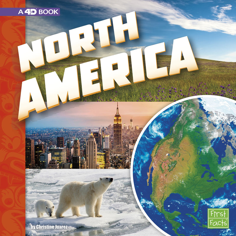 North America: A 4D Book