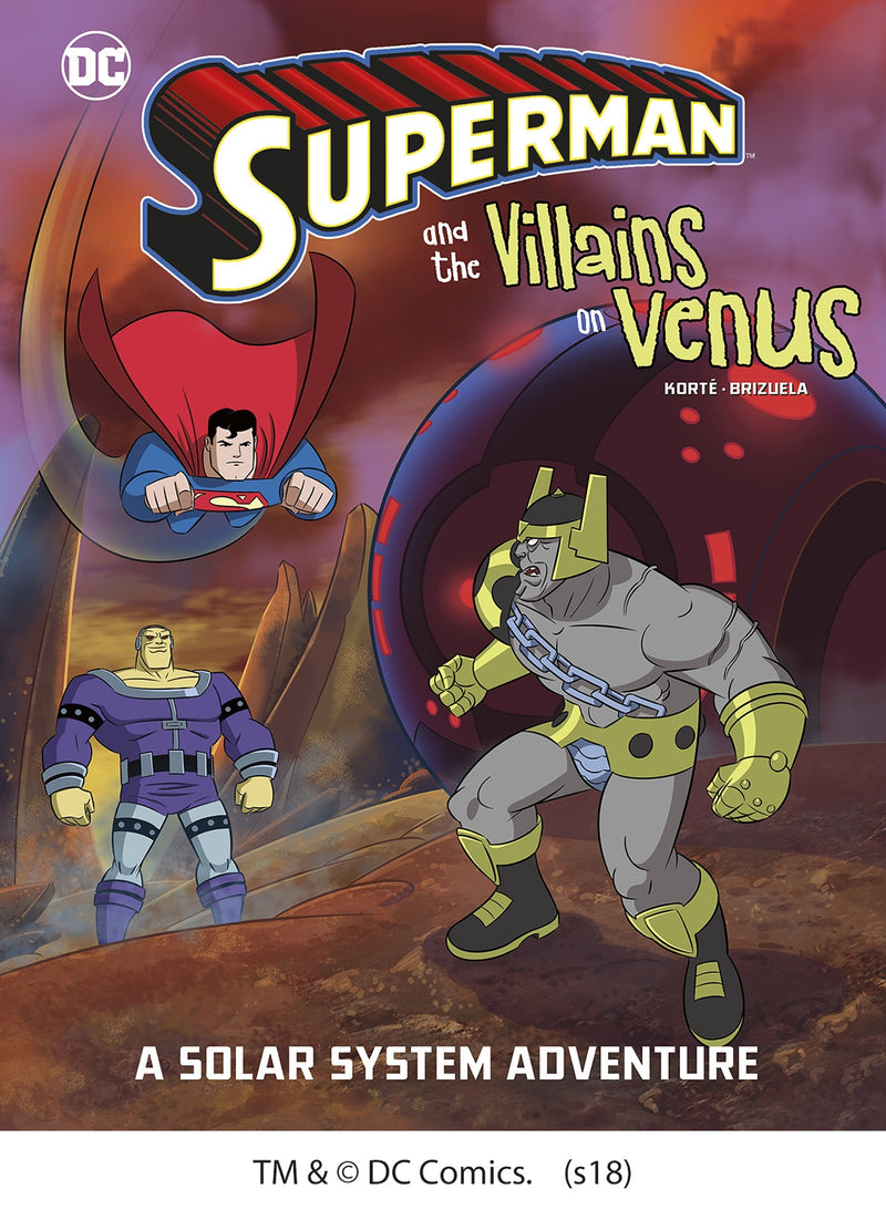 Superman and the Villains on Venus: A Solar System Adventure
