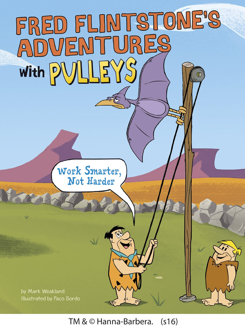 Fred Flintstone's Adventures with Pulleys: Work Smarter, Not Harder