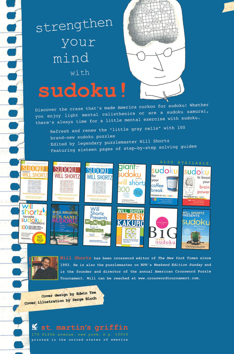 Will Shortz Presents Fitness for the Mind Sudoku