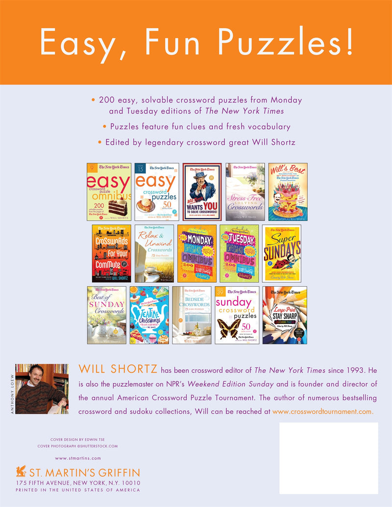 The New York Times Easy Crossword Puzzle Omnibus Volume 10