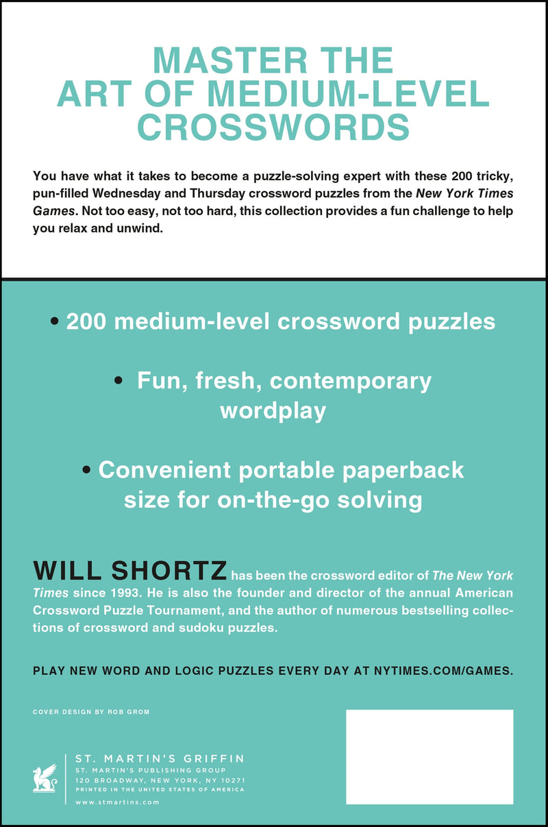 New York Times Games Strictly Medium Crossword Puzzles Volume 2