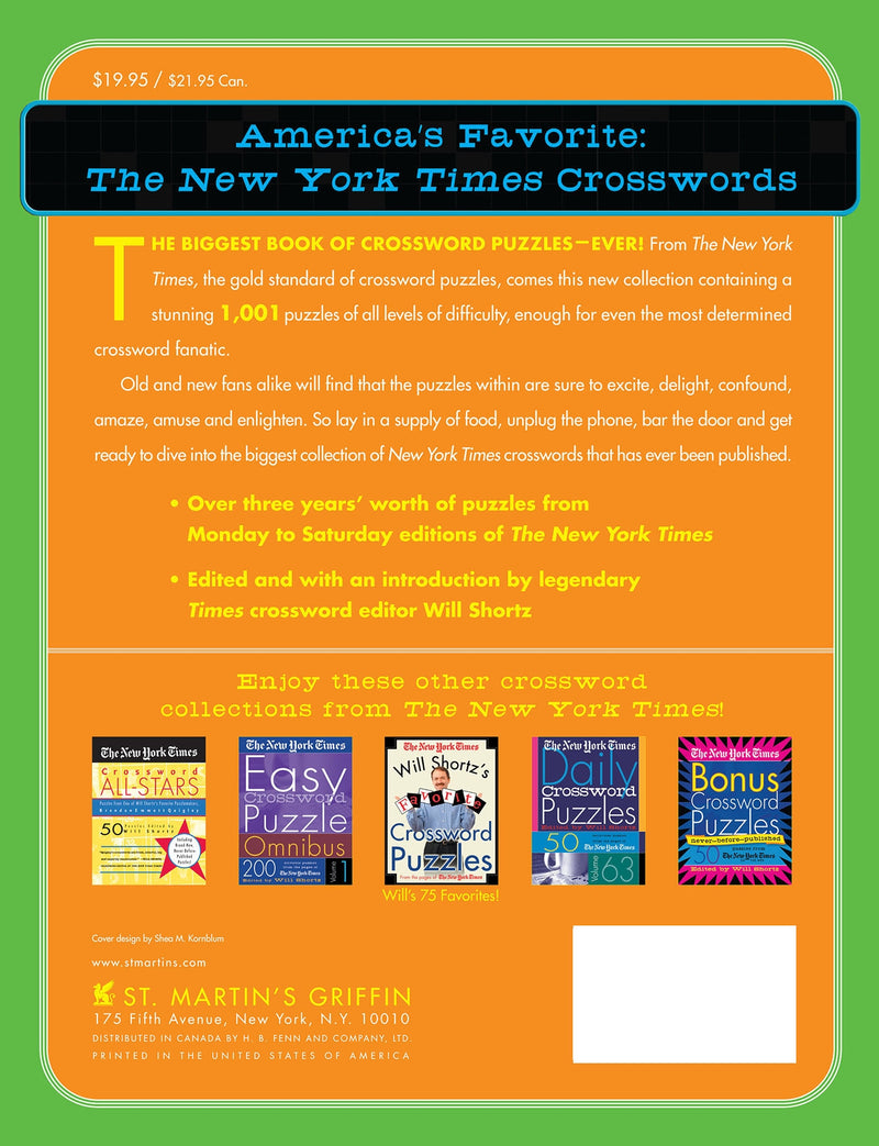 The New York Times Ultimate Crossword Omnibus