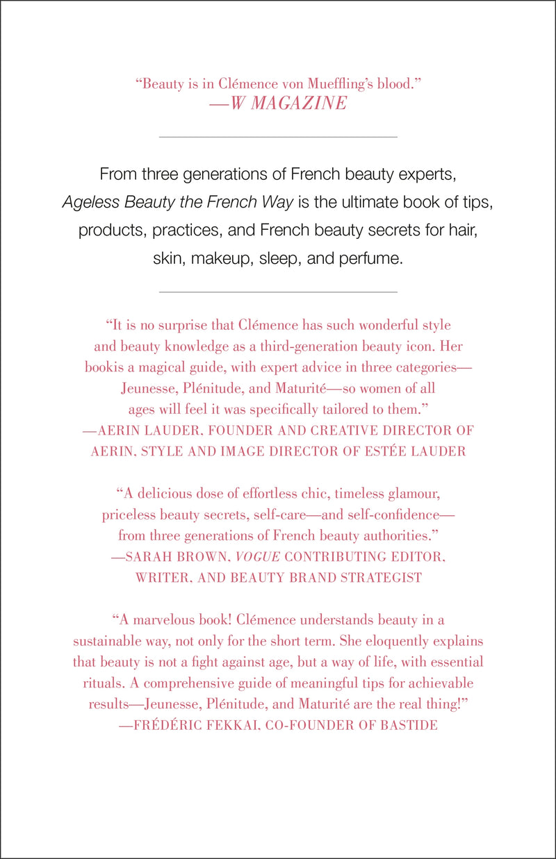 Ageless Beauty the French Way