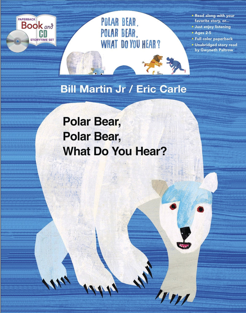 Polar Bear book and CD storytime set