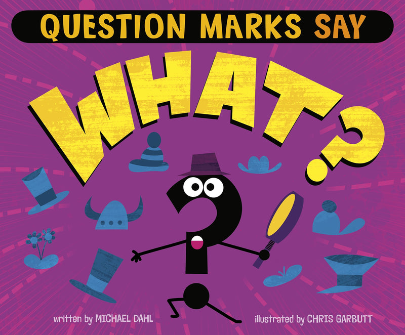 Question Marks Say "What?"