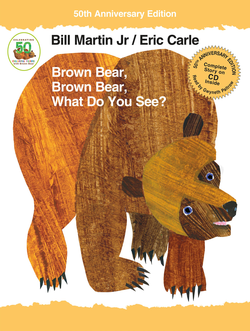 Brown Bear, Brown Bear, What Do You See? 50th Anniversary Edition with audio CD