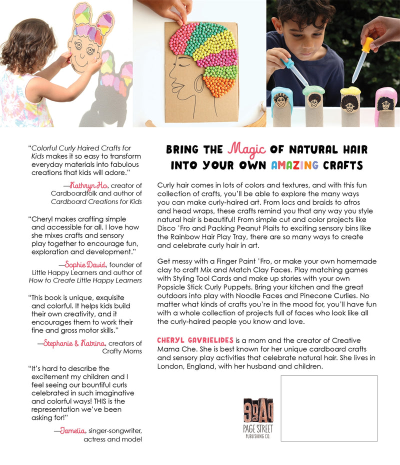 Colorful Curly Haired Crafts for Kids