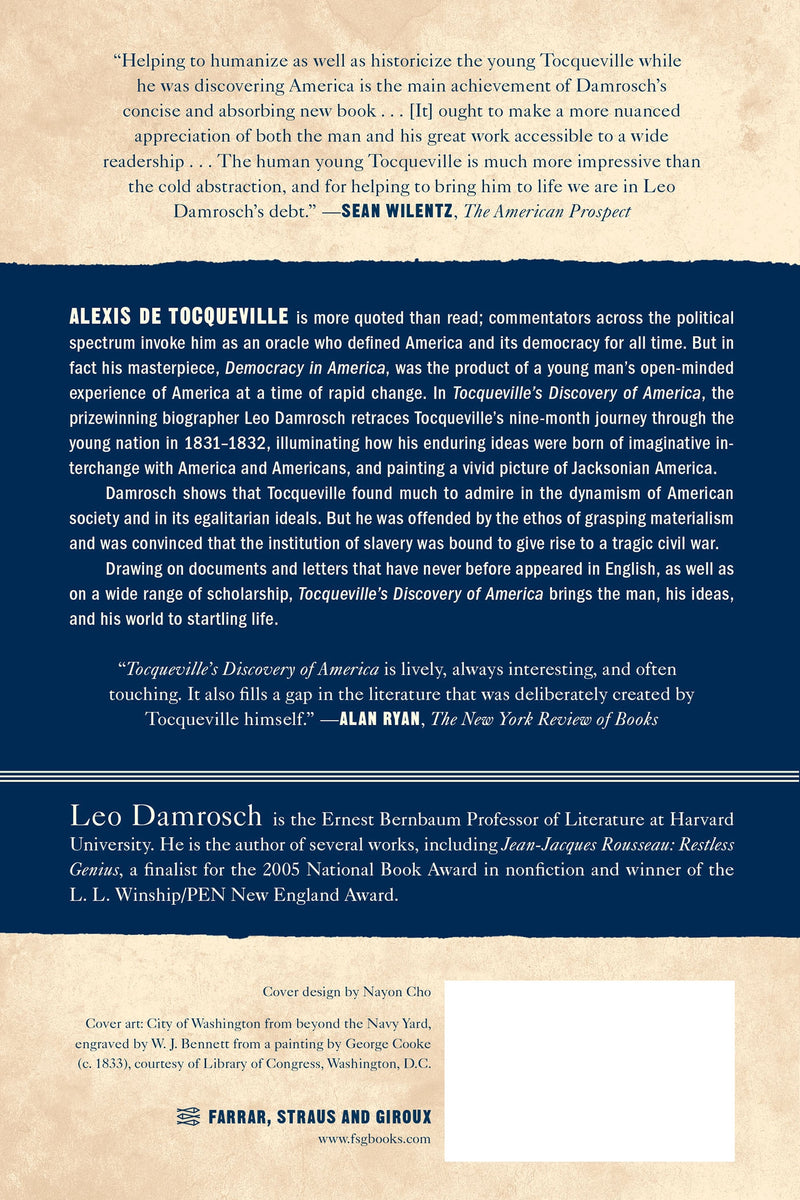 Tocqueville's Discovery of America